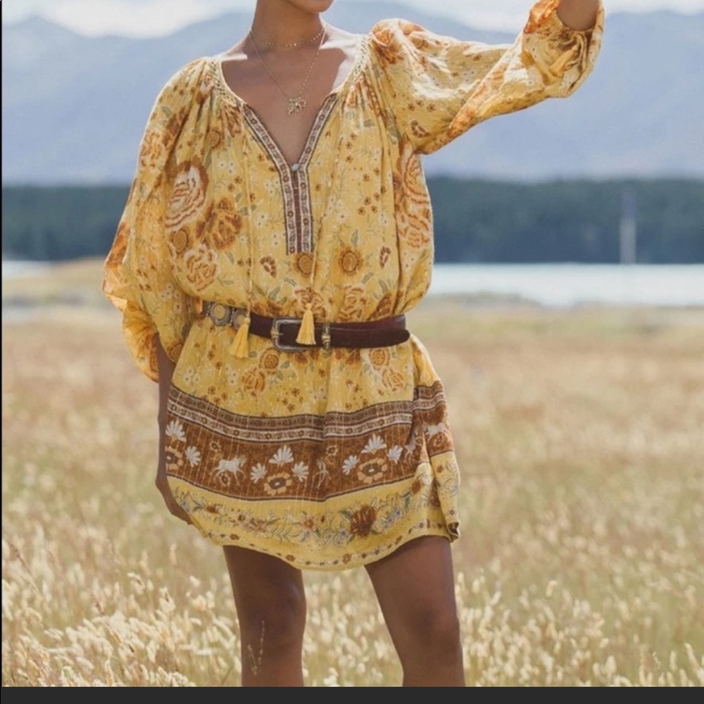 Sunflower Tunic Dress